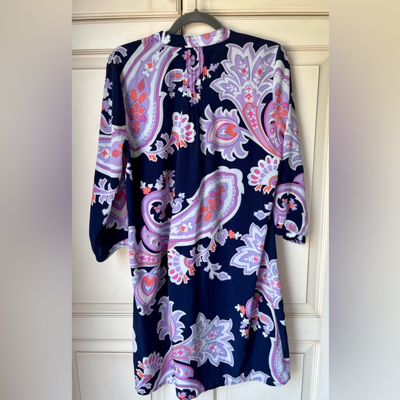 GAP paisley print medium shift dress - Picture 4 of 9
